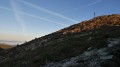 Le sommet nord au lever du soleil