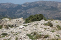 Le Penyo Mulero dans la Serra d'Aitana