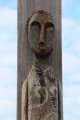 Le totem des surfeurs sur la plage de la Sauzaie à Bretignolles sur Mer Le totem des surfeurs sur la plage de la Sauzaie à Bretignolles sur Mer
