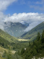 Le Val d'Arpette dans la descente