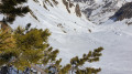 Le vallon du Cirque de la Pègue, depuis la Crête