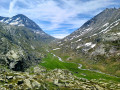 Le vallon montant au lac de Savine