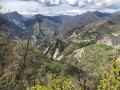 Le village de Lieuche depuis la crête des Charbonniers