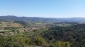 Le village de Saint Hilaire vu des crêtes