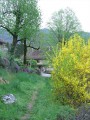 Le village de St Jean d'en Haut au printemps