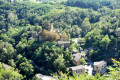 le village de Thorrenc,vue du viaduc