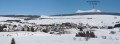 Le village des Estables sous la neige