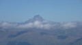Le Viso émergeant des nuages