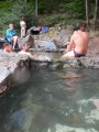 Les trois bassins sauvages des sources chaudes de Thuès les Bains