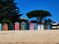 Les cabanes de plage de St Denis d'Oléron