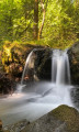 Les cascades en amont du Lac d'Alfeld.