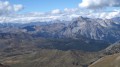 Les Cerces, au centre le Thabor puis le Mont Chaberton