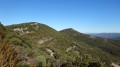 Les crêtes de Grospierres depuis le Rouret