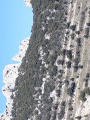 les dentelles sarrasines depuis le vallon