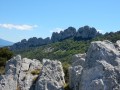 Die Dentelles de Montmirail ab Gigondas