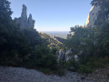 Les dentelles de Montmirail à partir de Gigondas