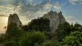 Les dentelles de Montmirail à partir de Gigondas Les dentelles de Montmirail à partir de Gigondas