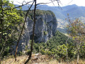 Les falaises du Mt Peney