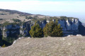 Les falaises vues du Sommet 924 m