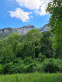 Les flancs du Vercors sont tout près