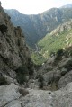 Les gorges depuis le ravin des Charbonniers Les gorges depuis le ravin des Charbonniers