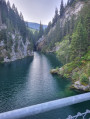 Les gorges vues de la passerelle Himalayenne
