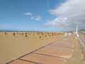 Les parasols de la plage de Deauville