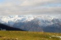 Les Pyrénées un peu enneigées