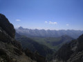 Les Aravis depuis le Col du Rasoir