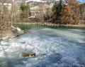 Spaziergang am Ufer der Drau (Lienz, Osttirol)