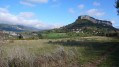 Les Rochers du Vellan et Plan-de-Baix depuis les champs au Sud