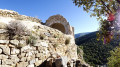 les ruines de la Chapelle Saint-Marcel.