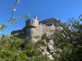 Les ruines du Château de Crussol.