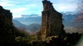 Ruines du prieuré Saint-Michel par Roche Courbiere