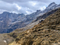 The summits of the Cirque de Gavarnie as seen from the Col des Sarradets