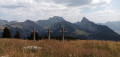 Les Trois Croix sur le chemin de la descente