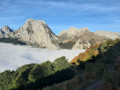 Lever de soleil sur l'Anie