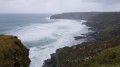 Dennis Point and Backways Cove from Trebarwith Strand