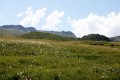 Lac de la Girotte depuis les Granges