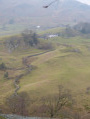 Looking across Little Langdale from Cathedral Quarry