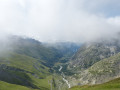 Looking down on the Italian Val Ferret