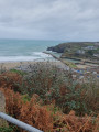 Looking down onto Portreath Beach