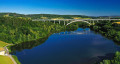 Luftbild vom Froschgrundsee