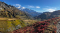 magnifique panorama avec vue sur le Mont Blanc