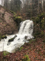 Brenet-See über den Mont d'Orzeires und den Crêt des Alouettes