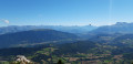 Magnifique vue sur les Alpes