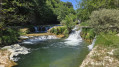 Sauts de Charmines et de l'Oignin : barrage, cascades et marmites