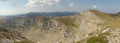 Crêtes du Serre de Montué et crêtes des falaises d'Urle depuis Font d'Urle Crêtes du Serre de Montué et crêtes des falaises d'Urle depuis Font d'Urle