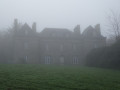 Manoir sous le brouillard