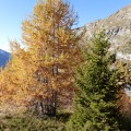 Lac du Clou et Lacs Verdet par le Monal Lac du Clou et Lacs Verdet par le Monal